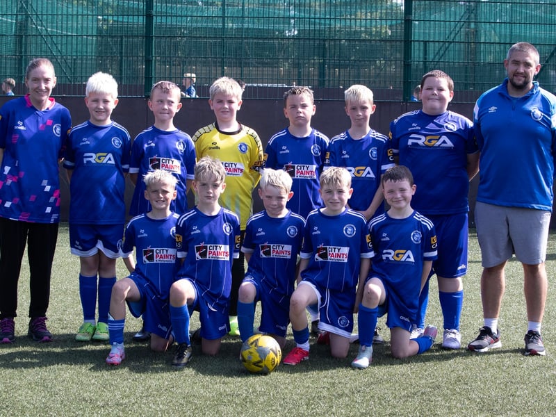 The Trojans FC team.