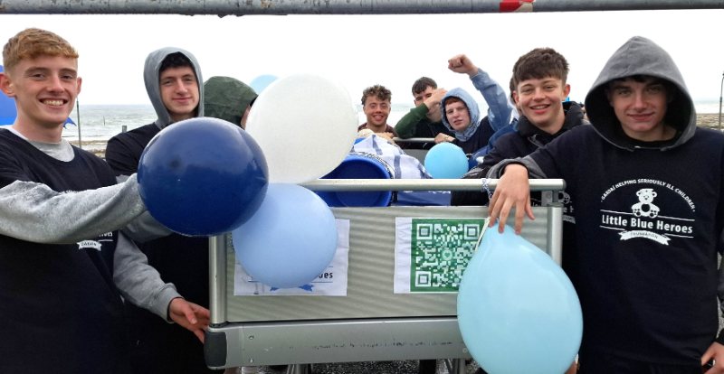 Mountcharles teenager, Christopher Monaghan completed a charity bed push with his assembled team, pushing a hospital bed from Bundoran to Mountcharles. READ NEXT: Donegal teen raises nearly €10,000 with Bundoran to Mountcharles bed push In doing the challenge, Christopher raised nearly €10,000 (and still counting) for the Little Blue Heroes charity, a charity that assisted his family whilst his young sister, Aisling (3), had to have open-heart surgery. To see more snapshots of an incredible day, click on the arrows.
