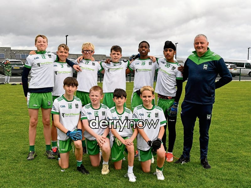 Sean MacCumhaills, winners of the John MacChrystal Cup. (Photos – nwpresspics)