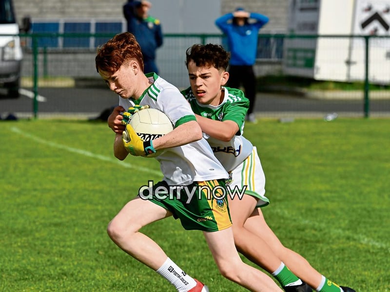 Action from the John MacChrystal Cup.