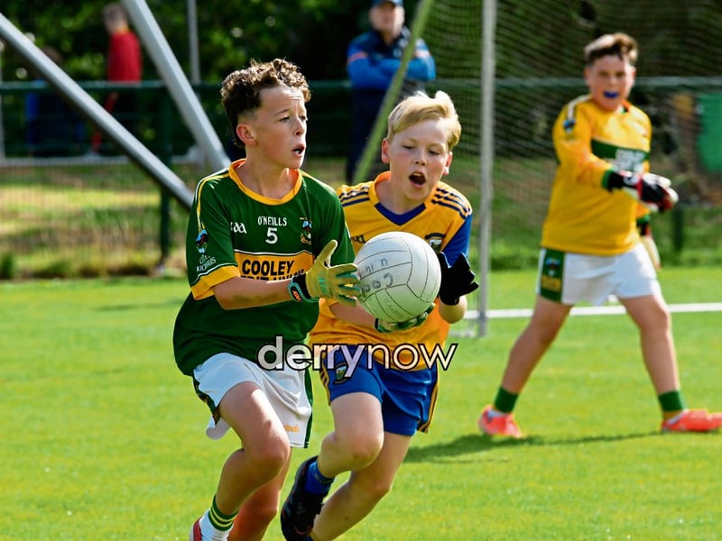 Action from the John MacChrystal Cup.