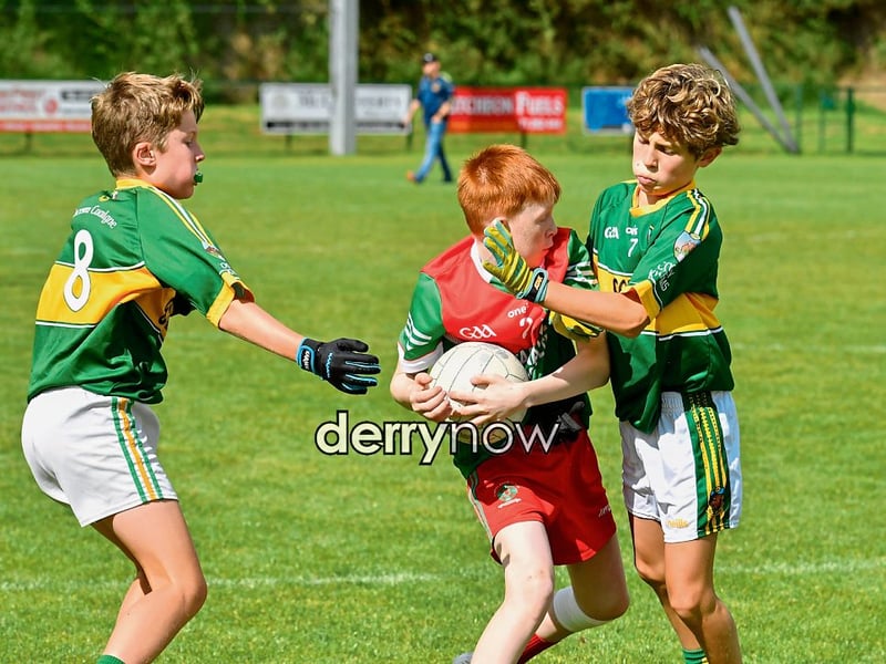 Action from the John MacChrystal Cup.