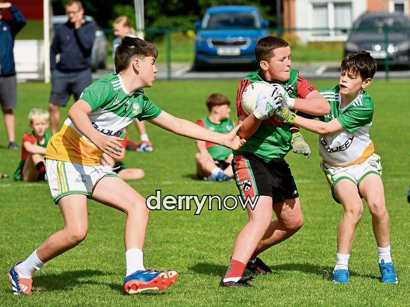 Action from the John MacChrystal Cup.