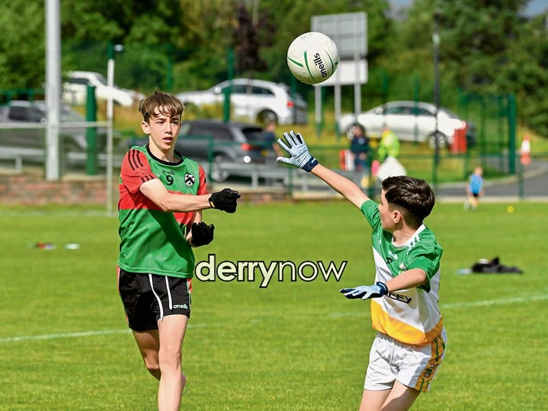Action from the John MacChrystal Cup.