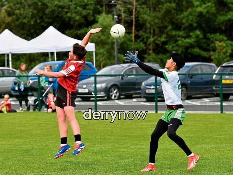 Action from the John MacChrystal Cup. 