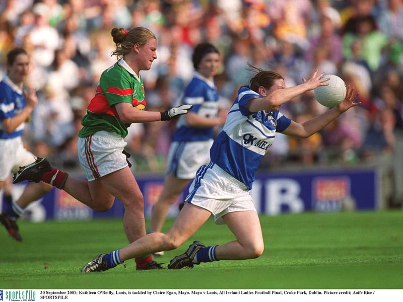 MEMORY LANE PICTURES: Laois Ladies’ 2001 Senior All-Ireland victory ...
