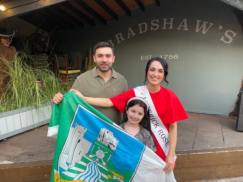THERE were celebrations on Friday night as the Limerick Rose Centre hosted a send off Leah McMahon, the 2025 Limerick Rose, as she prepares to represent the treaty county at the upcoming Rose of Tralee festival. Speaking during the event at Bradshaws in Castleconnell, Leah, a 29-year-old financial planner, expressed her excitement and pride: “I feel so privileged that I get the opportunity to show off Limerick because it’s just fantastic.” When asked about what cause she hoped to raise awareness for during her time as a rose, she said: “I’m a big advocate for financial literacy, especially educating women to be financially independent, It’s something I’m very passionate about.” Leah also spoke openly about working in a male-dominated industry: “I want to shine a light on the fact that even though I might have to shout a little louder, you can knock imposter syndrome on the head and do what you want to do.” On what it means to her to be the 2025 Limerick Rose, Leah smiled gleefully: “It means everything to represent a county that has given me everything.” READ NEXT: PICTURES: County Limerick village hosts the Joe Wright Memorial Tractor Run Festival Director Suzan O’Gara, who also coordinates the Limerick Rose Centre, said: “All we’re trying to do with the Rose of Tralee is highlight and celebrate Irish women, where they come from and the pride surrounding that. It’s simply just a coming together of Irishness.” When asked why the festival remains so popular after seven decades, Suzan explained: “Honestly, it’s the kind of festival and it always has been that unless you’ve experienced it once, you won’t really get it. The week in Tralee is truly magical.” The 2025 Rose Tour kicks off this Sunday, August 10,in County Meath. As part of the tour, all 32 international Roses will visit a number of counties, including Limerick on Tuesday and Wednesday, exploring hotspots such as the Savoy Hotel, The George Hotel, and King John’s Castle. The International