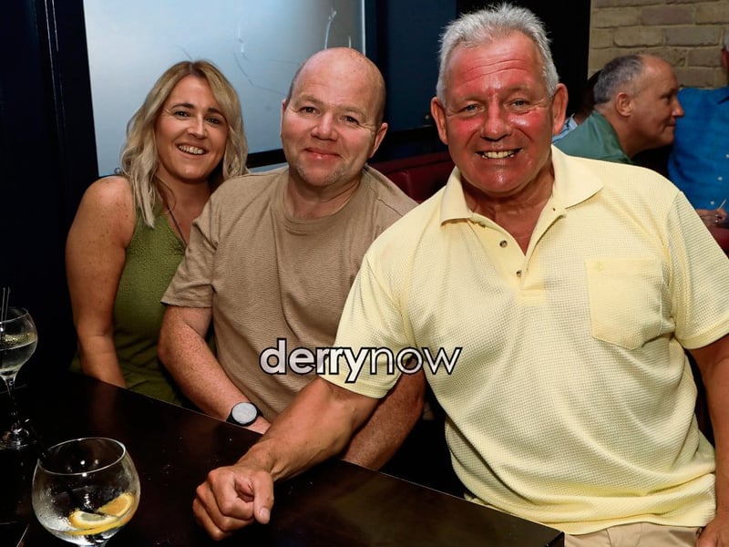 Mickey O’Connor celebrating his 70th birthday with guests in the Bentley.