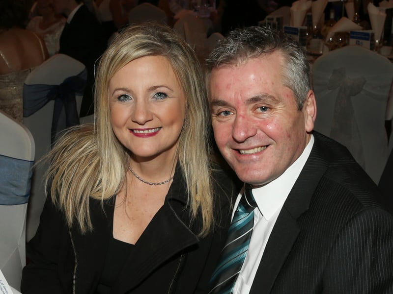 John and Mary Chivers were at the Bellaghy Wolfe Tones GAC 75th Anniversary Gala dinner in the Tullyglass Hotel, Ballymena.