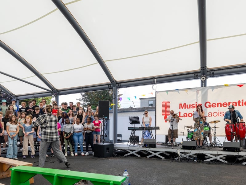 Musicians drew the crowds to their feet as Music Generation Laois recently held their Summer School of Rock & Pop Show in the Laois Music Centre, on Sunday July 13. 