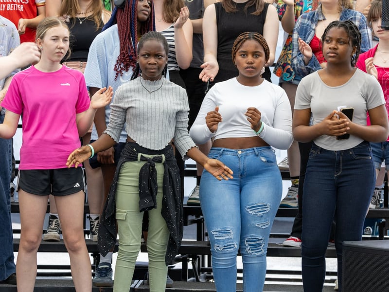 Musicians drew the crowds to their feet as Music Generation Laois recently held their Summer School of Rock & Pop Show in the Laois Music Centre, on Sunday July 13. 