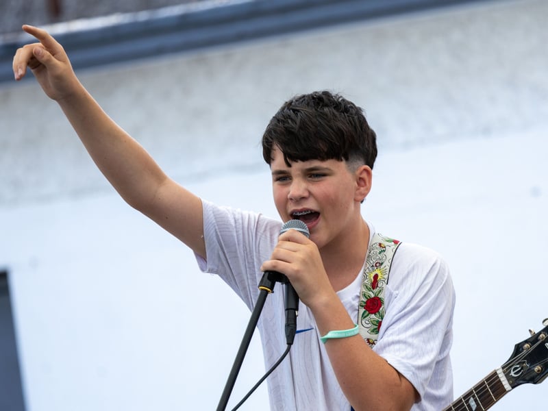 Musicians drew the crowds to their feet as Music Generation Laois recently held their Summer School of Rock & Pop Show in the Laois Music Centre, on Sunday July 13. 