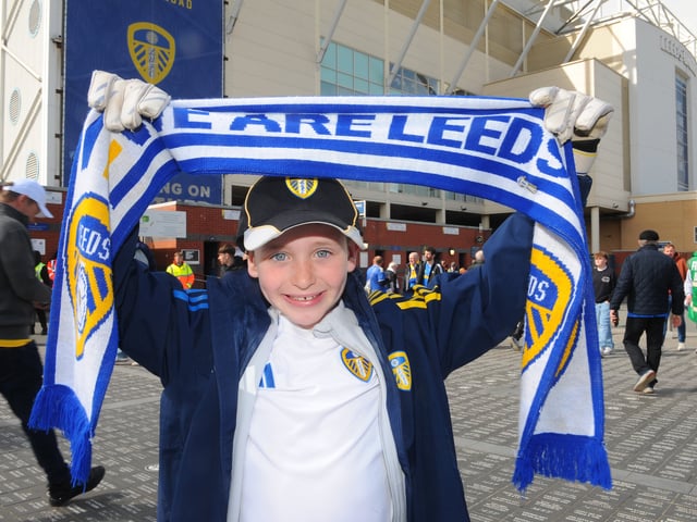 Leeds United v Wolverhampton Premier League sat 18-04-2026 pic Steve RidingDylan Dobson, eight of Pennistone
