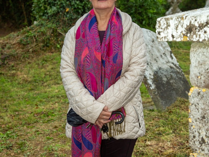 A cemetery mass has been held in a Laois graveyard for the first time in over 100 years. Photos by Stephen Murphy. It is not known exactly how old Kilcronan cemetery in Ballinakill is, with the oldest headstone in the graveyard dated 1758. It has been over 100 years since a cemetery mass was held in the graveyard, and over ten years since the graveyard was cleaned up. The parish council recently organised the clean up of the graveyard, with help from local man Patrick O'Meara. Fr Paddy Byrne blessed the graves and the graveyard, with over 74 locals in attendance. "The cemetery mass went very well, there was a huge crowd," Chair of Ballinakill's Parish Council, Mr Patrick McDonnell told the Leinster Express / Laois Live. "It had been ten years since the last time the graveyard was cleaned up, and it was over thirty years the time before that. This was also the first graveyard mass to be held in over 100 years," Mr McDonnell explained. "There are a couple of hundred people buried in the graveyard. Years and years ago, there were bodies washed away in a flood, with coffins seen floating down the river," he said. "The last person to be buried here was in 1993." The parish council have said that they intend to hold a graveyard mass in Kilcronan every year, from now on. Located on the west bank of the Owenbeg river, the graveyard contains ruins of a medieval church and monastery associated with St Cronan. The graveyard contains ruins of medieval church marked on an 1841 Ordinance Survey map as 'Kilcronan Church (in ruins)'. The ruins of this monastery are fragmented, consisting simply of parts of the west gable and south wall. Read Next: Curtain call: Portlaoise arts centre announces change in leadership