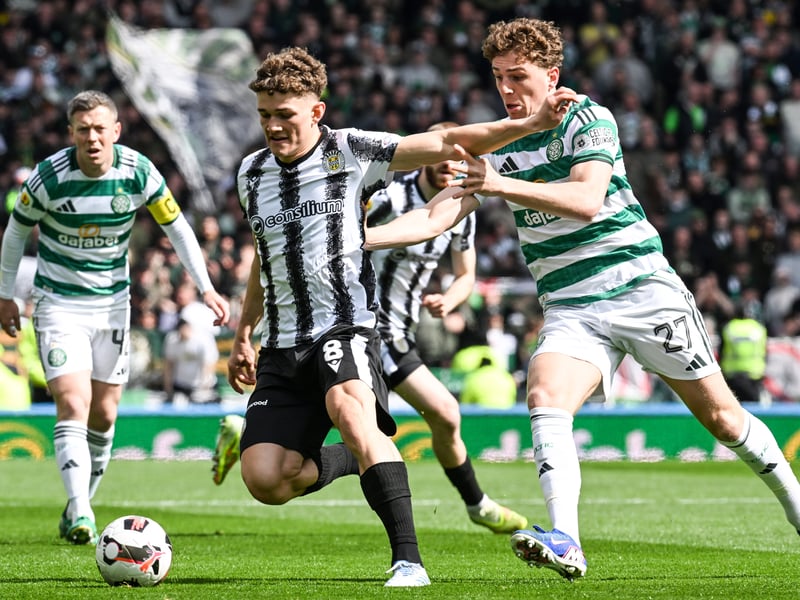 Played well at Celtic Park last week and was again good in possession until his side dropped off in the extra time period.
