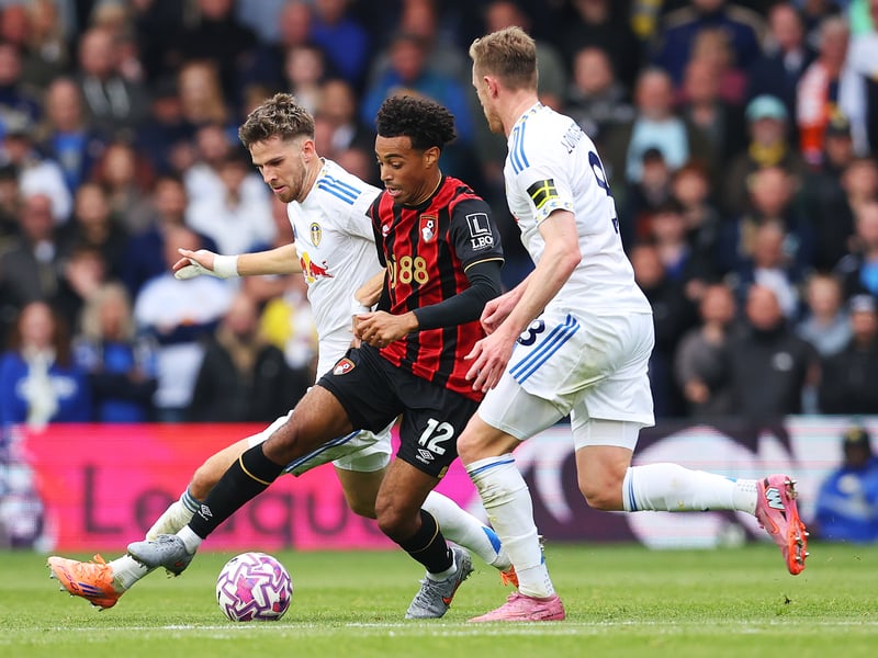 Bournemouth's former Whites midfielder Adams had been out of with a quadriceps injury which kept him out of Bournemouth's two games before the March international break and the two USA friendlies in the break itself. Adams, though, regained his fitness during the break and has bagged 45 minutes from the bench in the last two games against Arsenal and Newcastle. Cherries boss Andoni Iraola reported no new injuries on Tuesday so just a case now of whether Adams starts against his former side or again begins from the bench.