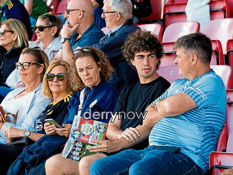 Spectators at the John West “Féile Peil na nÓg 2025 held in Owenbeg. (Photo - Tom Heaney, nwpresspics)