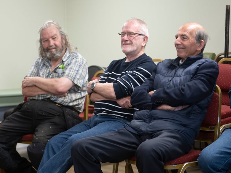 PICTURES: Laois Mens Sheds celebrate Men's Health Week