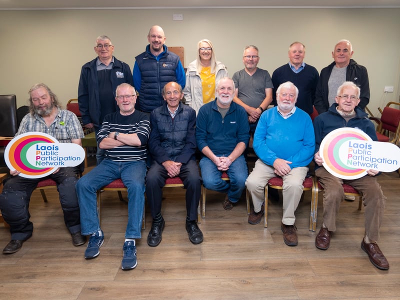 PICTURES: Laois Mens Sheds celebrate Men's Health Week