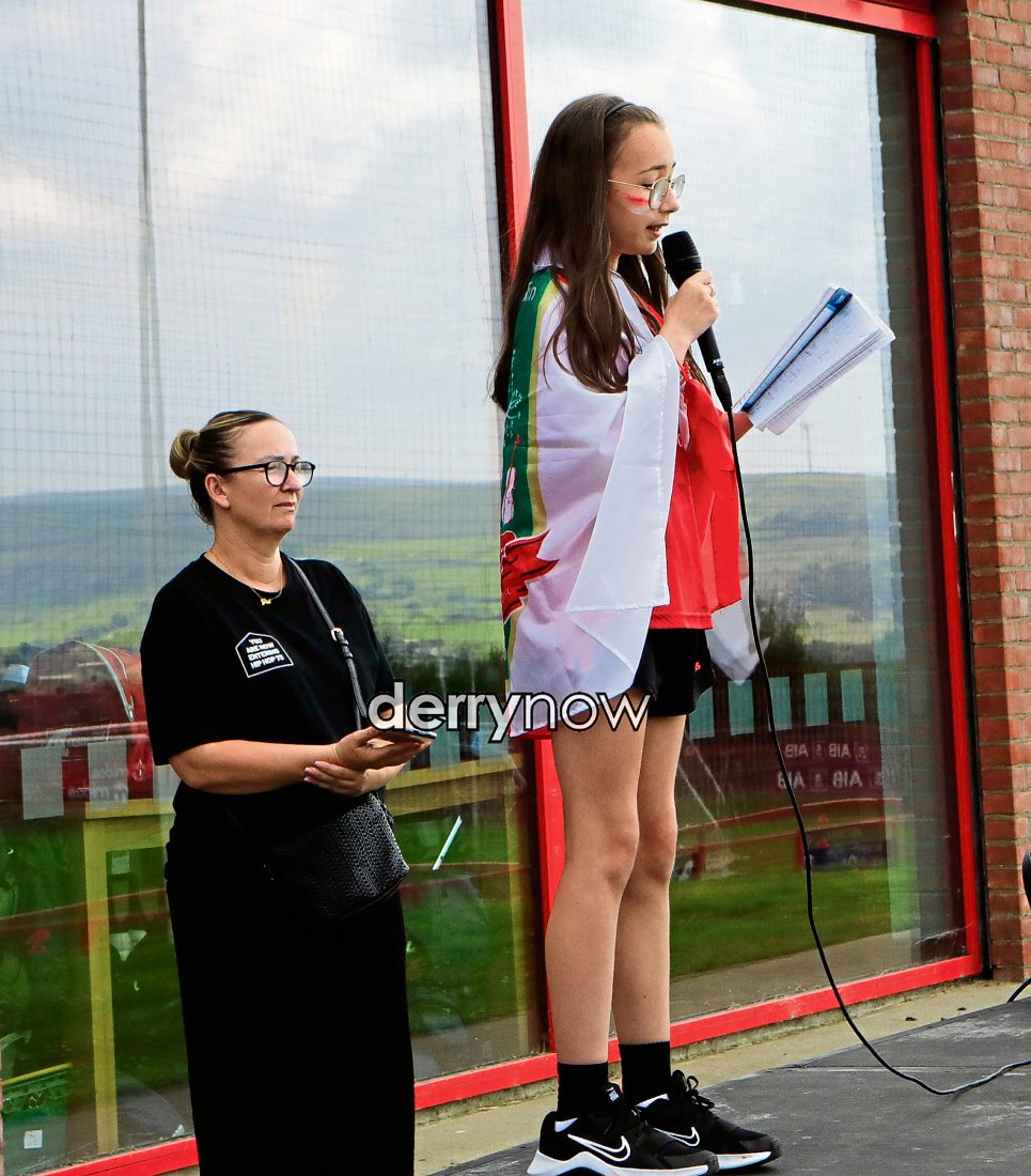 Caoilfhionn Nixon singing 'Amhrán na bhFiann' at the Sean Dolans Gaelic for Mothers & Others blitz. (Photos - Tom Heaney, nwpresspics) We want your photos to feature on the website via our Camera Club. Do you have a great photo from life in the locality? Whether it’s a party, wedding, communion, landscape, a quirky shot from your archives, or a simple everyday moment, we want your snapshots. We are inviting people to share photos that capture the spirit of the county. From special occasions to quieter moments, your pictures help tell the story of everyday life in our community. To submit: Go to the Camera Club page and follow the instructions to upload your photo. Include your name, where it was taken, and a short caption if you can.  Your photo could be featured on our website and newspaper and seen by readers across the county and beyond.  TAP HERE TO SUBMIT YOUR PICTURES TODAY
