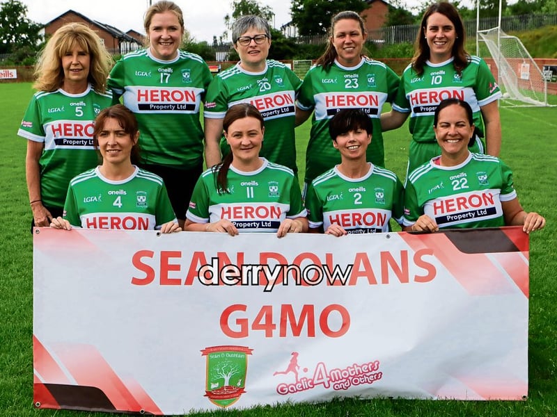 Conn Mag Aoidh who took part in the Sean Dolans Gaelic for Mothers & Others blitz.
