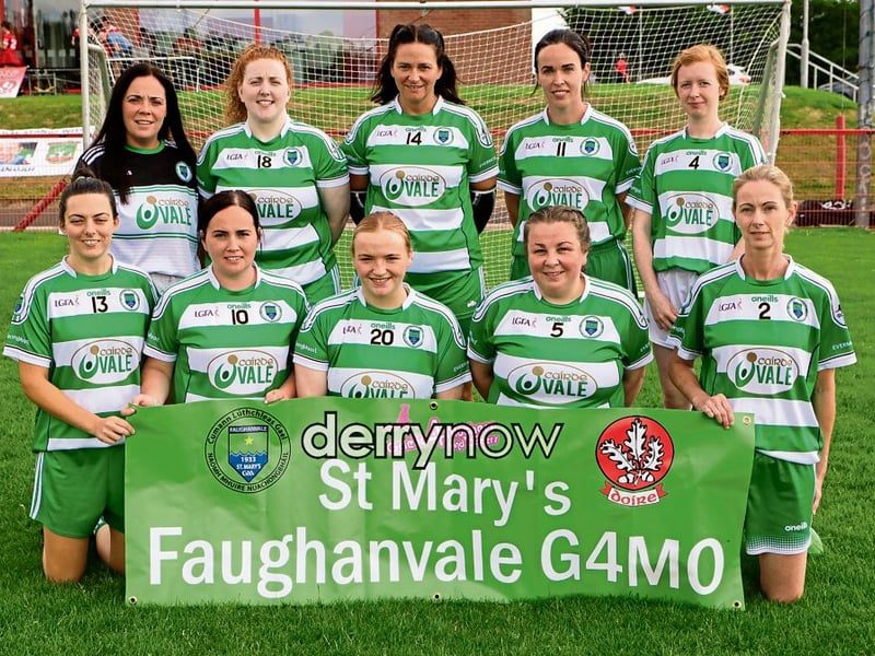 St. Mary’s Faughanvale who took part in the Sean Dolans Gaelic for Mothers & Others blitz. (Photos - Tom Heaney, nwpresspics)