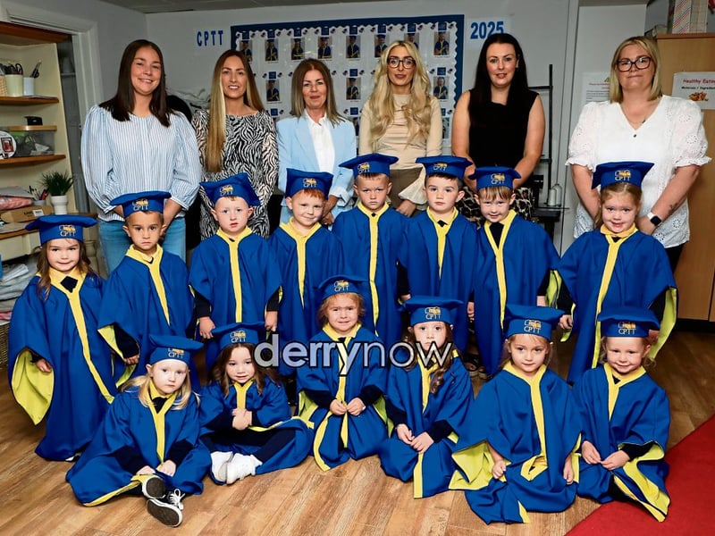 IN PICTURES: Creggan Preschool and Training Trust pre-school end of ...