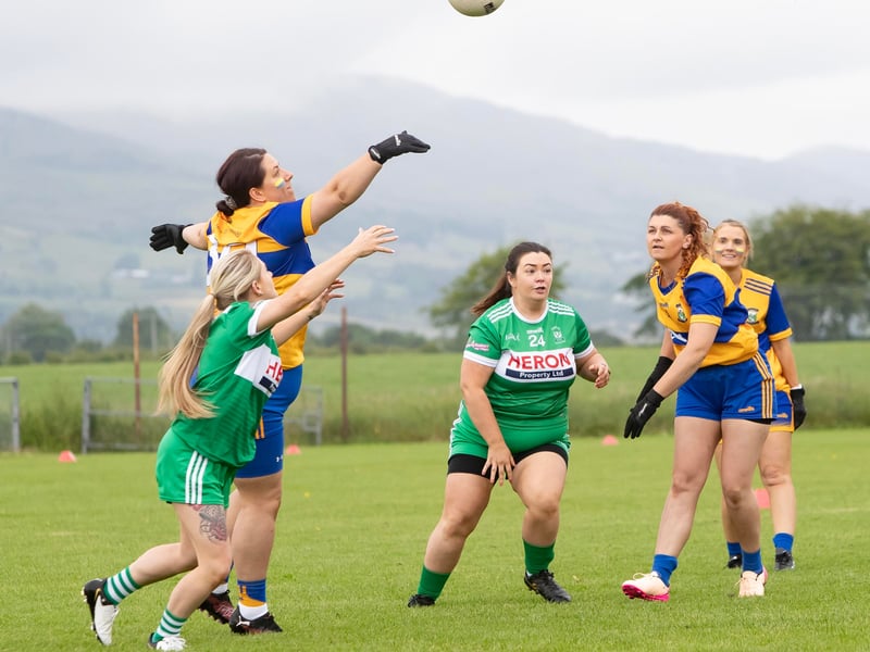 Action from the Limavady Wolfhounds v. Glenravel clash on Saturday.