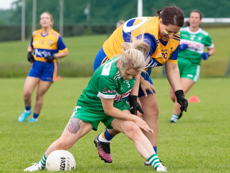 Action from the Limavady Wolfhounds v. Glenravel clash on Saturday.