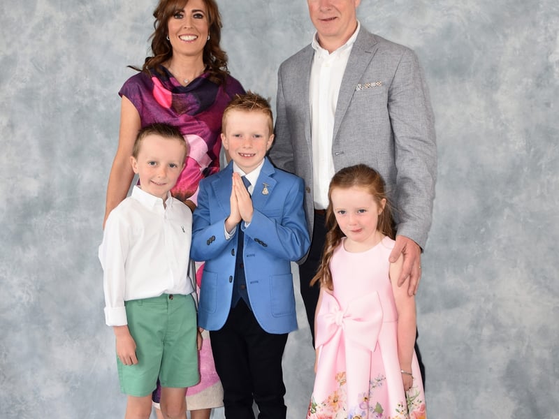Celebrating First Holy Communion at St. Canice's Dungiven