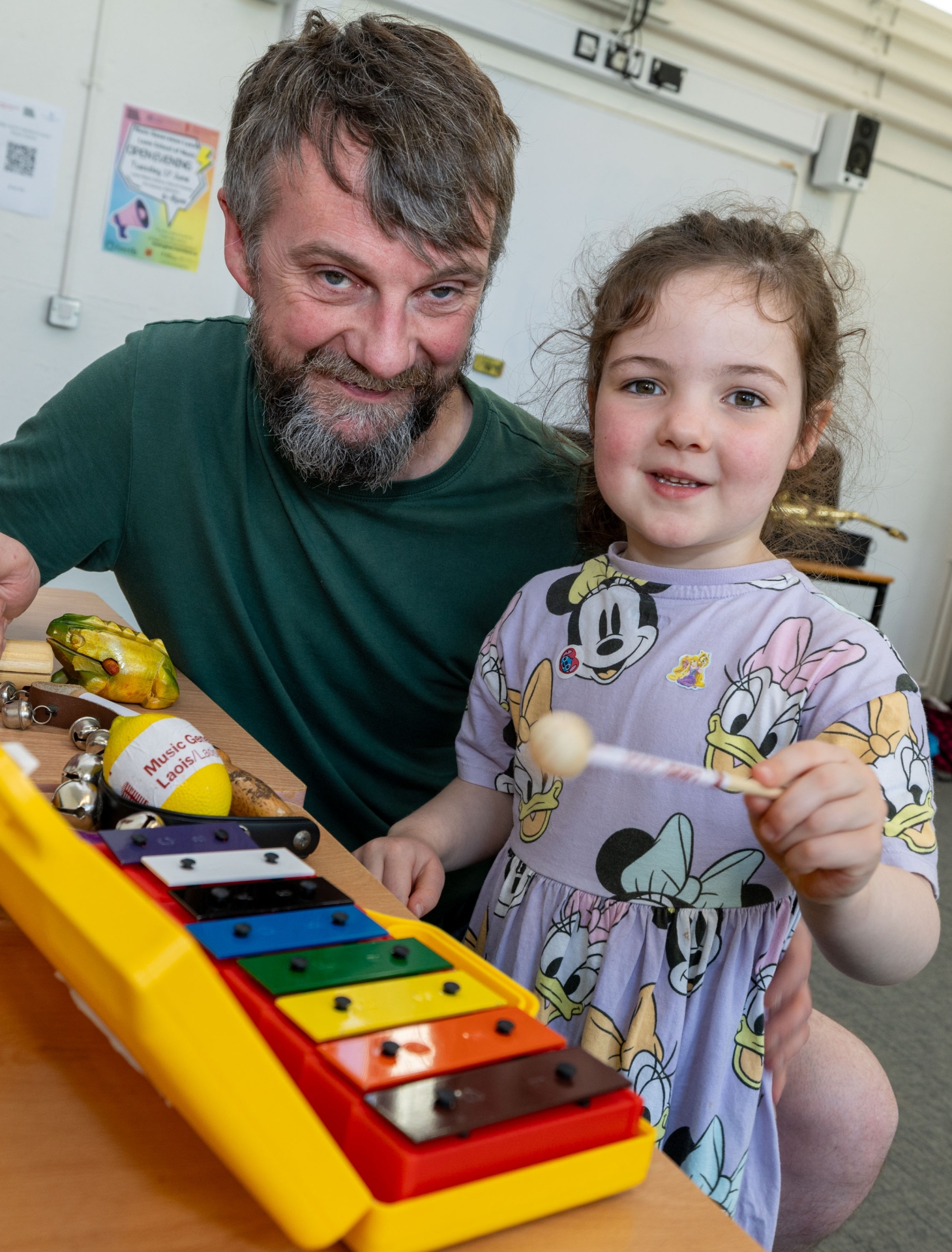 Locals flocked to Portlaoise for Music Generation Laois and the Laois School of Music's annual open evening.