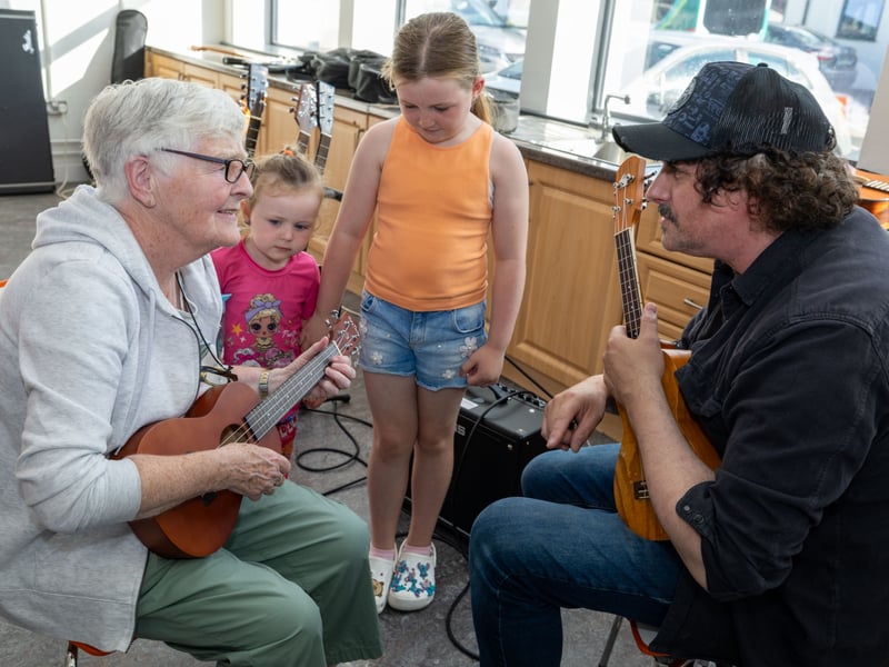 Locals flocked to Portlaoise for Music Generation Laois and the Laois School of Music's annual open evening.