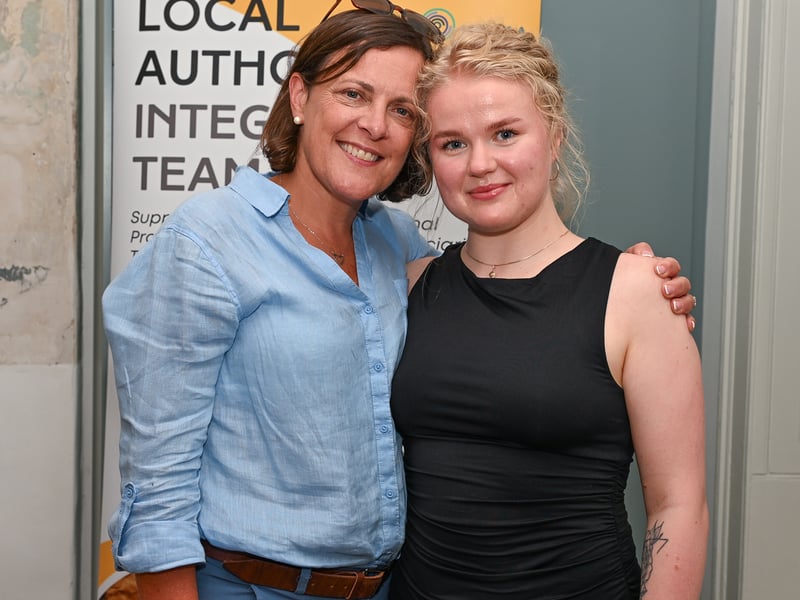 Katherine Peacock and Yana Vyshnyk PICTURE Vicky Comerford