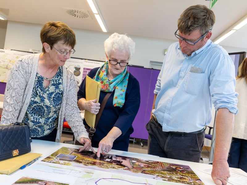 PICTURES: Laois locals flock to Mountmellick for town plan meeting