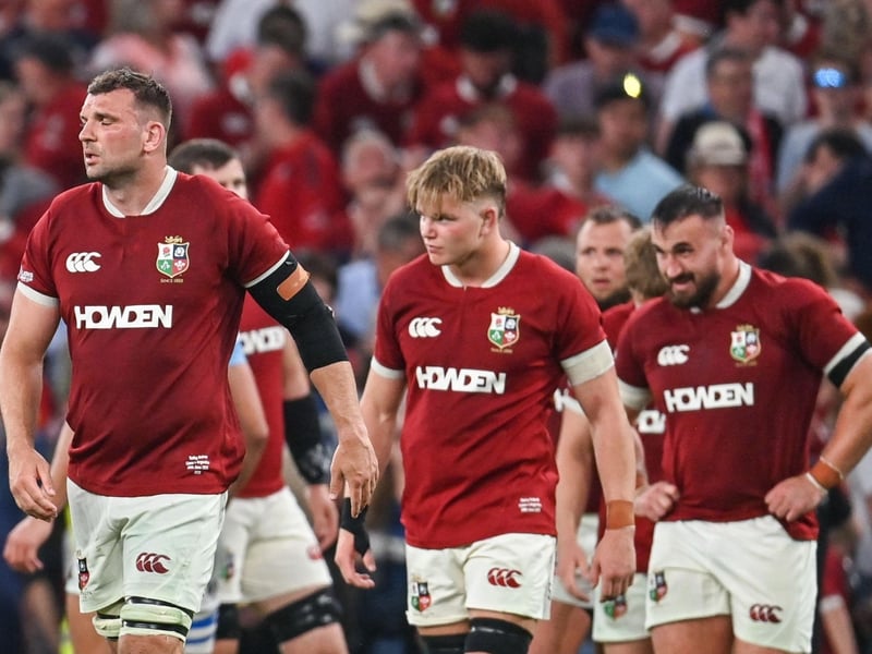 History was made on Friday night when the the British & Irish Lions played on Irish soil for the first time, ahead of their summer tour of Australia. for the first time, ahead of their summer tour of Australia. Andy Farrell's side were beaten 28-24 by Argentina in front of a near capacity crowd at the Avia Stadium in Dublin. The squad departed for Australia on Saturday ahead of their nine-match tour down under, beginning next Saturday with a match against Western Force in Perth. The much-anticipated tour, which will see tens of thousands of Lions fans travelling to Australia, will culminate in three test matches against the Wallabies on July 19, July 26 and August 2. All nine of the British & Irish Lions matches in Australia will be broadcast in Ireland by Sky Sports. PICTURES: Sportsfile