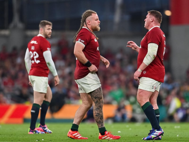 History was made on Friday night when the the British & Irish Lions played on Irish soil for the first time, ahead of their summer tour of Australia. for the first time, ahead of their summer tour of Australia. Andy Farrell's side were beaten 28-24 by Argentina in front of a near capacity crowd at the Avia Stadium in Dublin. The squad departed for Australia on Saturday ahead of their nine-match tour down under, beginning next Saturday with a match against Western Force in Perth. The much-anticipated tour, which will see tens of thousands of Lions fans travelling to Australia, will culminate in three test matches against the Wallabies on July 19, July 26 and August 2. All nine of the British & Irish Lions matches in Australia will be broadcast in Ireland by Sky Sports. PICTURES: Sportsfile