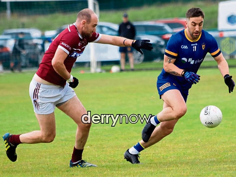 Steelstown Brian Ogs Ryan Devine. (Photos - Tom Heaney, nwpresspics)