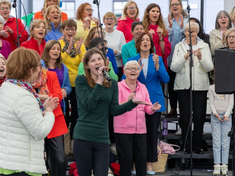 Laois Music Centre marked this year's Cruinniú na nÓg with a stunning outdoor concert.  Laois le Chéile is an all-inclusive, multi-cultural, inter-generational community arts festival, taking place on the grounds of Laois Music Centre in the heart of Portlaoise town. Ta Tum Tum! is an interactive project designed for children to explore Brazilian culture through live music, creative movement and storytelling! It also explores body awareness and different rhythms used in Brazilian music.  Laois Le Chéile extended its Cruinniú festival to include a Céilí Mór, where participants took part in bilingual dance and bodhrán workshops, culminating in a large-scale Céilí with live music!