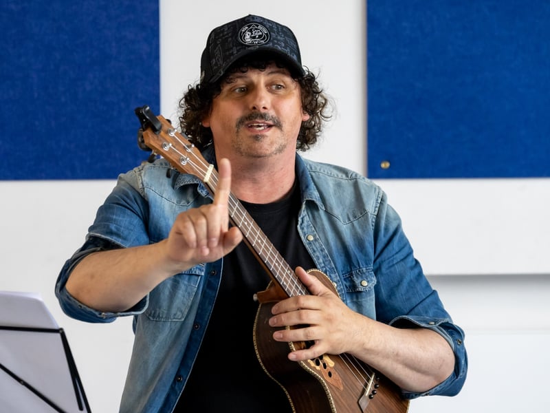 Music Generation Laois held a Ukulele Programme Concert at Scoil Bhríde, Portlaoise, under the direction of Musician Educator Terry Byrne.