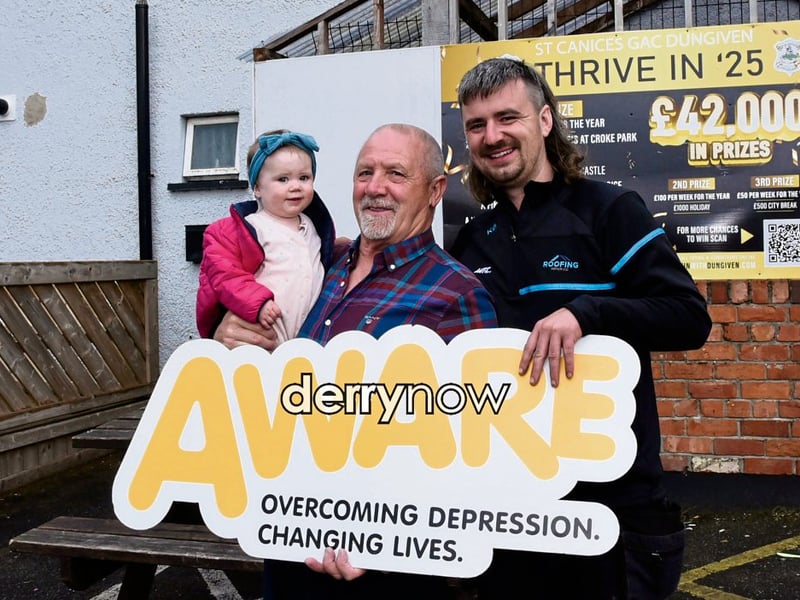 Ida, John and Kevin Barry Brady (Photos - Kerrie Quinn, nwpresspics)