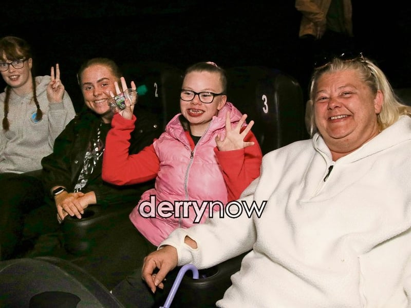 Guests getting ready for the film to begin “Teenage Kicks”, by the late Vinny Cunningham at Brunswick Moviebowl. (Photos - Tom Heaney, nwpresspics)
