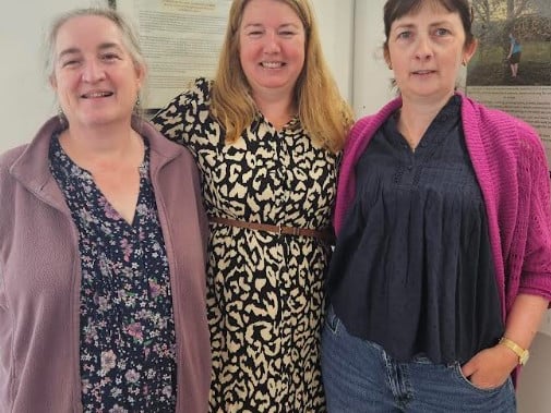 Mary Mulligan, Sharon Kelly and Teresa Sinnott