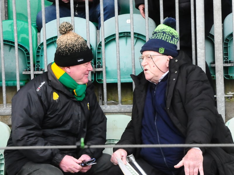 The late Gerry McGovern pictured addressing a Leitrim Supporters Club event in Leixlip