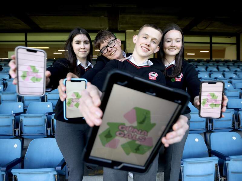 Young entrepreneurs from Donegal proudly took to the stage at the Foróige NFTE Youth Entrepreneur of the Year Awards 2025 at Croke Park. Please click on the arrows to go through the galleryGúna Gals - Muireann Ní Shuilleabháin, Ellie Ní Cnámhsí, Dáithi Ó Luagh, Ruben Ó Dochartaigh Rosses Community School, Dungloe,  The event brought together over 120 young people and 24 youth-led businesses developed through the Network for Teaching Entrepreneurship (NFTE) programme. Donegal was one of the most strongly represented counties at the national final, with local students also featured in the Best Innovation and Best Social Enterprise categories, including: Grace Mariya Jim – Scribblings, Errigal College, Letterkenny; Deborah Diaz – EireKa!, Loreto Secondary School, Letterkenny; Bradley Boyle and Cormac Crosson – Donegal Discount Card, St. Eunan’s College, Letterkenny; Oisín Harrold – Blue Star Accessibility Ratings, St. Columba’s College, Stranorlar and Gúna Gals – Muireann Ní Shuilleabháin, Ellie Ní Cnámhsí, Dáithi Ó Luagh, Ruben Ó Dochartaigh, Rosses Community School, Dungloe Representing Donegal in the Best Business category was Caitlin McCauley from Loreto Community School, Milford, with her business Katie’s Krafts - a complete needle-felting kit created to share the joy of handmade craft with others. “I never imagined something I made in class would bring me to Croke Park,” said Caitlin. “The NFTE programme gave me a way to build something I care about and gave me the confidence to share it with others.” While just three category winners were announced nationally, each finalist was recognised for their innovation, resilience and purpose-driven thinking. Awards were presented for Best Business, Best Innovation, and Best Social Enterprise. Odhrán O’Mahony, Chairperson of Foróige, said “Year after year, NFTE proves just how powerful youth potential really is. The creativity, courage and commitment we’ve seen today is inspiring. Programmes like