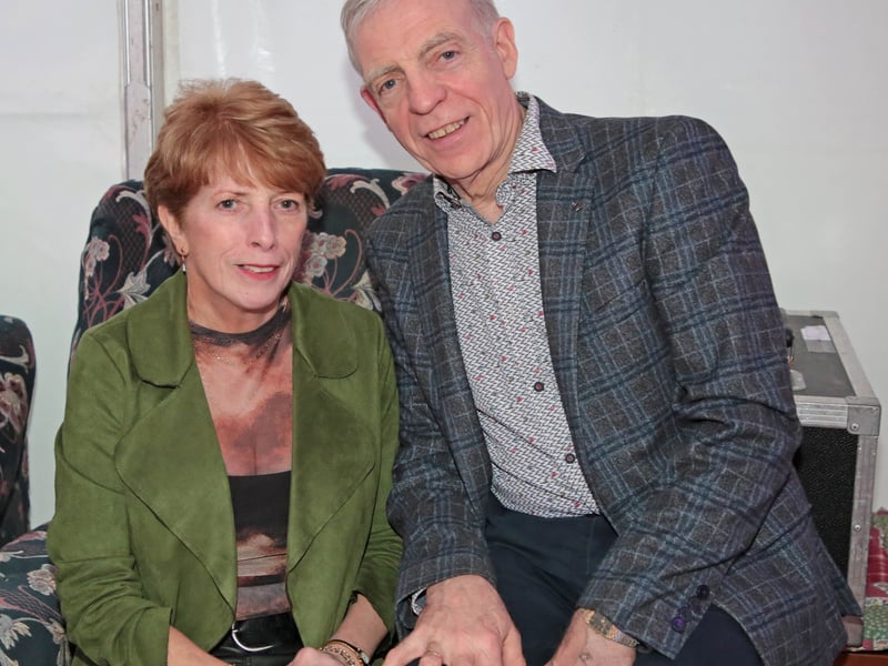 Caption: Noreen and Gerard Brady enjoying The Hill Top Festival