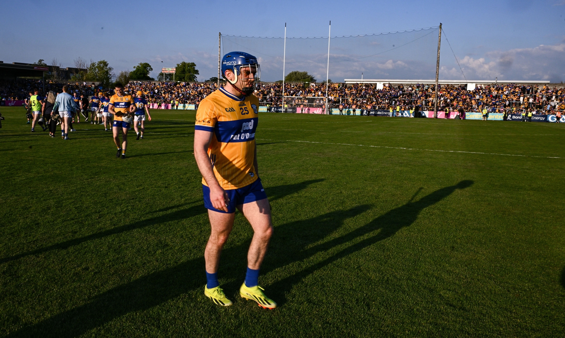 The Clare hurlers' All-Ireland title defence could end as early as next weekend after Brian Lohan's side lost to Tipperary in an epic encounter in Ennis on Saturday evening.  The Banner remain winless in this year's Munster SHC with just one match left - against Limerick on Sunday, May 25. Having trailed by 12 points at Zimmer Biomet Páirc Chíosóg, Clare rallied in the second half and drew level with Tipperary before Liam Cahill's side mounted a response to ensure a three-point victory. In front of just over 20,000 supports, the final score was Clare 2-21 Tipperary 4-18. While Clare don't play next weekend, the results of the Tipperary v Waterford and Limerick v Cork matches will determine the stakes for the final weekend of this year's Munster SCH. READ NEXT: Former Clare hotelier lands key role as Shannon Chamber confirms new appointment Clare need a freak combination of results to go their way and will have to beat Limerick at TUS Gaelic Grounds to have any chance of progressing to the All-Ireland series. PICTURES: Sportsfile