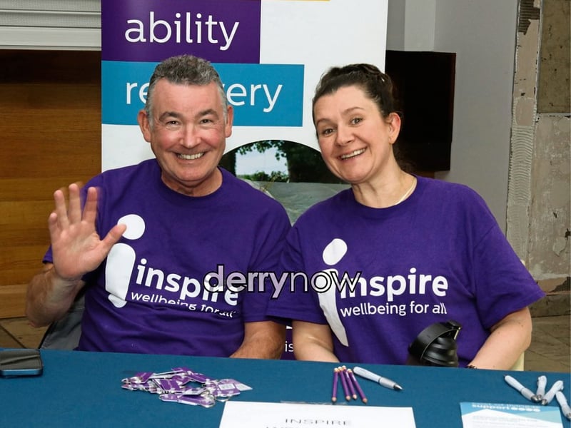 Joe and Vivienne, Inspire Wellbeing.