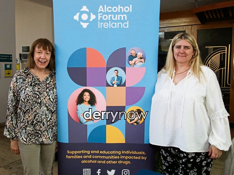 Maureen McGlynn and Leeann Callaghan, Alcohol Forum Ireland.