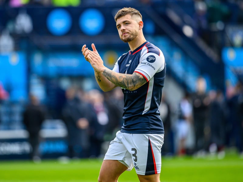 The defender suffered a hamstring injury against Hibs last week and is a major doubt for Wednesday against Hearts.