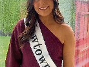 Nicole Heffernan - sponsored by Newtown Homes I’m 24 years old and live in the little village of Killeigh, just outside Tullamore. I’m a teacher by profession, continuing on with a Masters in the University of Limerick this coming September. Sport has always been a huge part of my life. I play both camogie and football, and I love the community, determination, and ‘craic’ that comes with being part of a team. A recent highlight of mine was travelling through Asia. Family & friends means almost everything to me. I come from a close and supportive family who have always encouraged me to step outside my comfort zone - the Offaly Rose selection being one of them